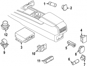 USB Hub Lincoln Corsair 20-26 с накладкой