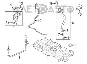 Топливный насос бензонасос Mini Cooper F56 3d 14- 1.5t