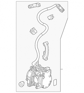 Компрессор кондиционера Honda CRV 23-26 HEV