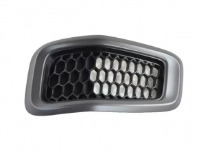 Элемент решетки радиатора grill Jeep Cherokee KL 14-18 дорест серый