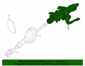 Рулевая колонка Volkswagen ID.4 21-22