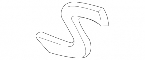 Эмблема переднего бампера Mini Cooper 14-24 "S"