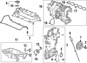 Щуп масляний Honda Civic XI FE/FL 22-26 2,0L hybrid