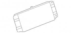 Монитор, дисплей, навигация Audi A6 C8 19-22 верхний, 10.1" сенсорный, царапина