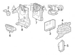 COMMUNICATION COMPUTER CONTROL MODULE Buick Encore 18-21