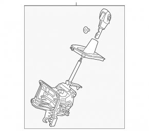 Шифтер КПП Ford Escape MK3 13-14 1.6T 2.0T