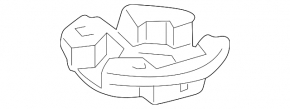 Пенопласт под инструмент Toyota Rav4 19-25 под R17