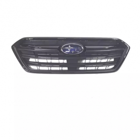 Решітка радіатора grill Subaru Legacy 18-19 чорна