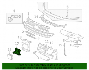 Кронштейн дистроника Acura MDX 21-26 2022-26