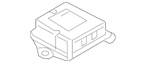 Модуль srs airbag комп'ютер подушок безпеки Mazda CX-50 23-26
