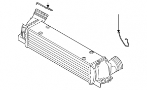 Інтеркулер BMW X1 E84 13-15 2.0T N20