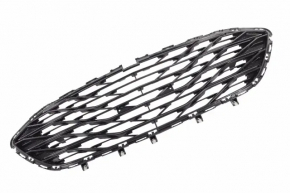 Решітка радіатора grill Chevrolet Malibu 19-25 нижня частина, чорна, без парктроніків