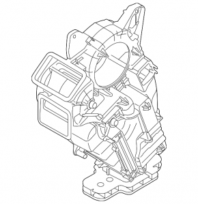 Печка заднего ряда в сборе Ford Explorer 20-25