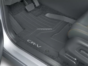 Комплект ковриков салона резина Honda CRV 23-26 черная