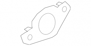 Охолоджувач клапана ЄДР EGR Toyota Camry v70 21-24 2.5, hybrid