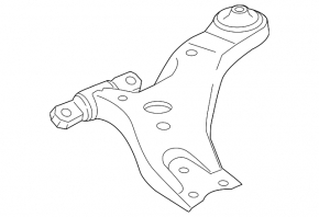 Рычаг нижний передний левый Toyota Camry v55 15-17 usa