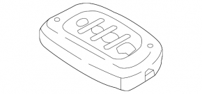 Ключ smart Hyundai Tucson 19-21 4 кнопки