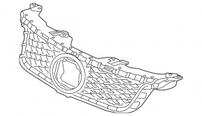 Решетка радиатора grill Lexus CT200h 11-13 F-Sport