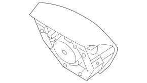 Подушка безпеки airbag в кермо водійська Hyundai Veloster 12-17