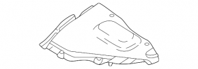 Накладка склянки права Mazda CX-90 25-26