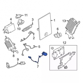 Провід блока USB/AUX Ford Mustang Mach-E 21-26