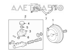 Бачок ГТЦ Subaru Forester 08-13 SH