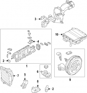 Акумуляторна батарея ВВБ у зборі Volvo XC90 16-22 T8