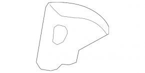 Заглушка наружнего зеркала передняя правая Audi A4 B8 08-16