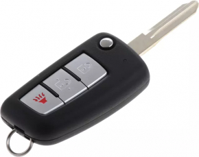 Ключ Nissan Rogue 14-20 3 кнопки, розкладний