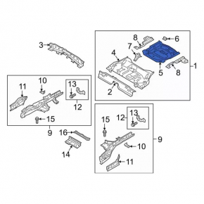 Корито багажника Ford Escape MK4 20-26