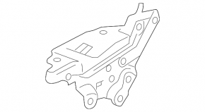 Петля капота левая Cadillac CTS 14-19