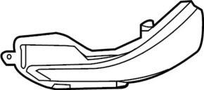 Поворотник дзеркала правий Infiniti Q70 15-19