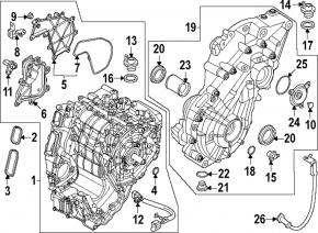 Электродвигатель задний Nissan Ariya 23-26