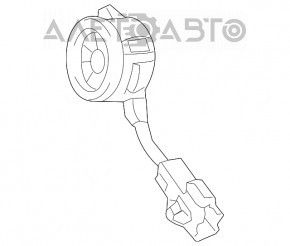 Пищалка двери задняя левая Lexus RX350 RX450h 10-15