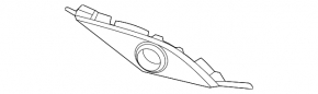 Кріплення переднього бампера парктроніка ліве Mercedes EQS-class V297 22-25 AMG pkg