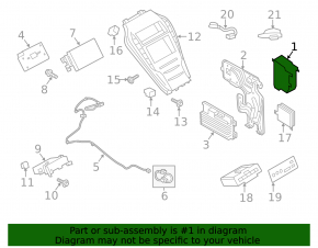 Головное устройство Lincoln MKZ 13-14