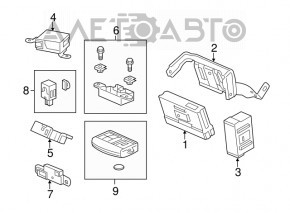 Antenna Control Unit Honda Accord 13-17