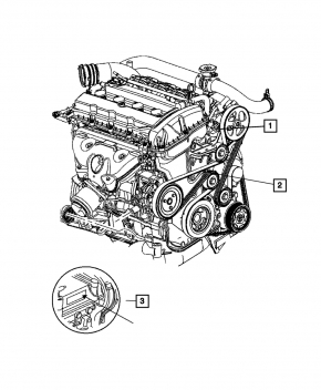 Двигатель Jeep Patriot 11-17 2.4 ED3 10/10
