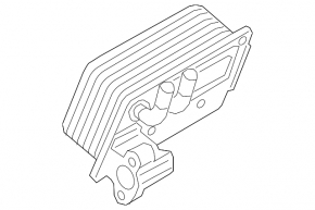 Масляный охладитель АКПП Audi A6 C8 19-25 3.0T