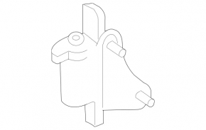 Петля двери верхняя передняя левая Mercedes W212 10-16