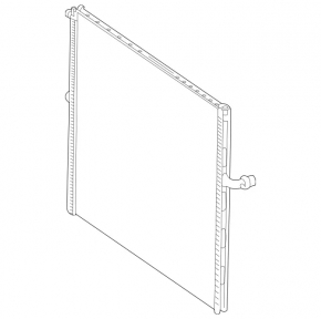 Радіатор охолодження вода Mercedes W167 GLE 350 450 20-26