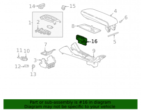 Шифтер КПП Chevrolet Bolt EUV 22-23 кнопки