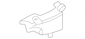 Защита арки передняя левая Mazda CX-50 23-26 малая