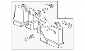 Резонатор воздушный Honda Civic X FC 16-21 2.0