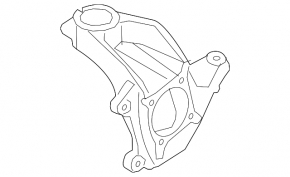 Цапфа передняя правая Mini Cooper Countryman R60 10-16