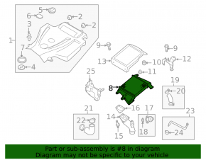 Интеркулер Mazda 3 MPS 09-13