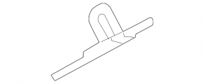 Крюк замка двери багажника Land Rover Range Rover Velar 18-26