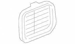 Решетка воздухоприемника BMW 5 G60 24-26 B48, B58