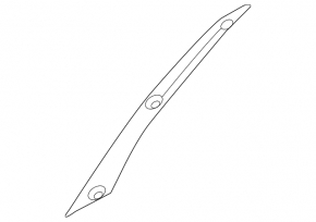 Накладка дверей збоку передня права Kia Optima 16-20