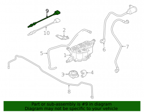 Лямбда-зонд первый Audi A6 C7 12-15 2.0T